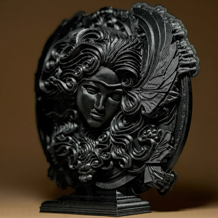 Sculpture Signe Astrologique Vierge - Statuette Zodiaque Design Moderne