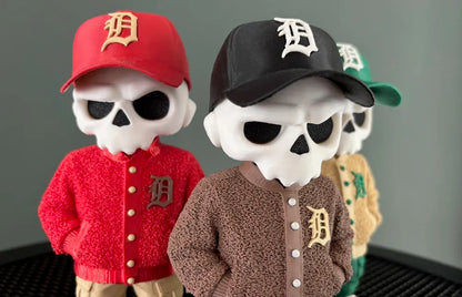 Figurine squelette baseball - Squelette au Style Urbain Déco Design