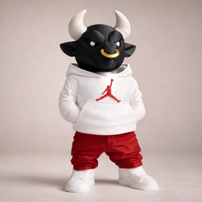 Figurine Taureau Streetwear Design
