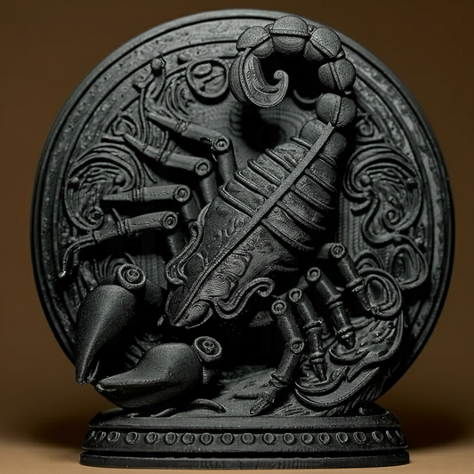 Sculpture Signe Astrologique scorpion - Statuette Zodiaque Design Moderne