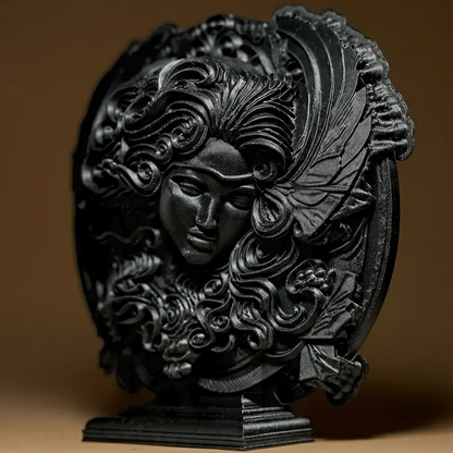 Sculpture Signe Astrologique Vierge - Statuette Zodiaque Design Moderne