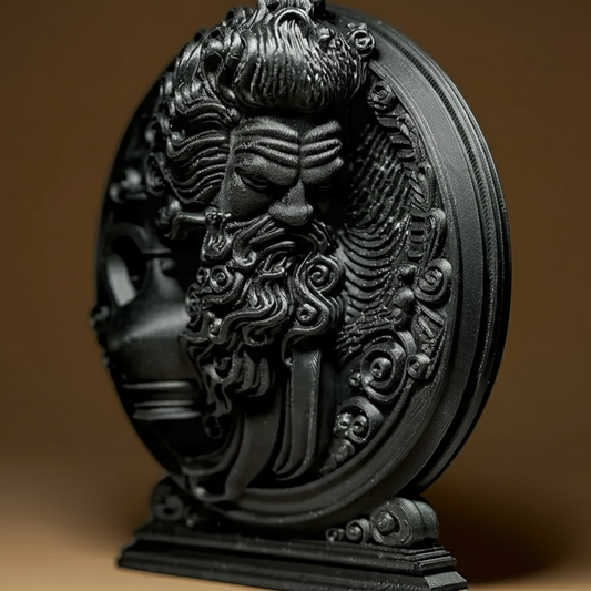 Sculpture Signe Astrologique Verseau - Statuette Zodiaque Design Moderne